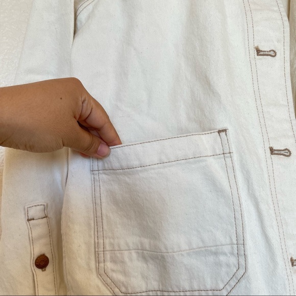 (NWOT) Denim Ashwood Chore Coat in Cloud Lining - Picture 13 of 13